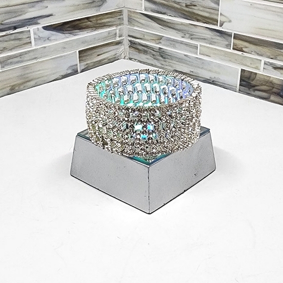 Silver and Diamond Accent Bracelet - Picture 10 of 13